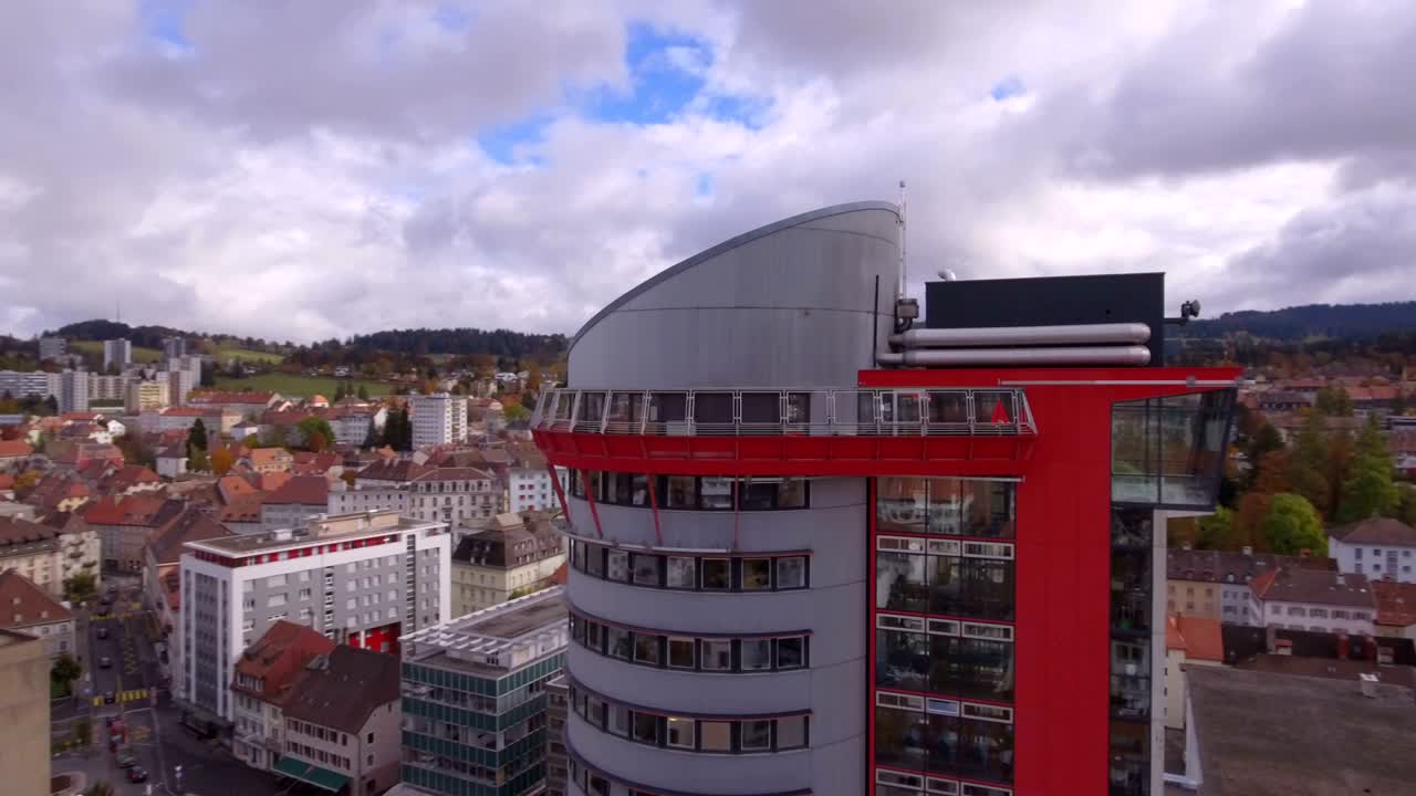 rotación de espacio - antena 4k