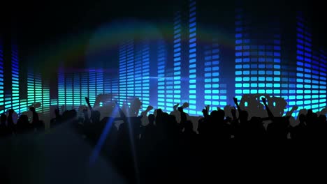 Animation-of-crowd-dancing-in-music-club-and-lights
