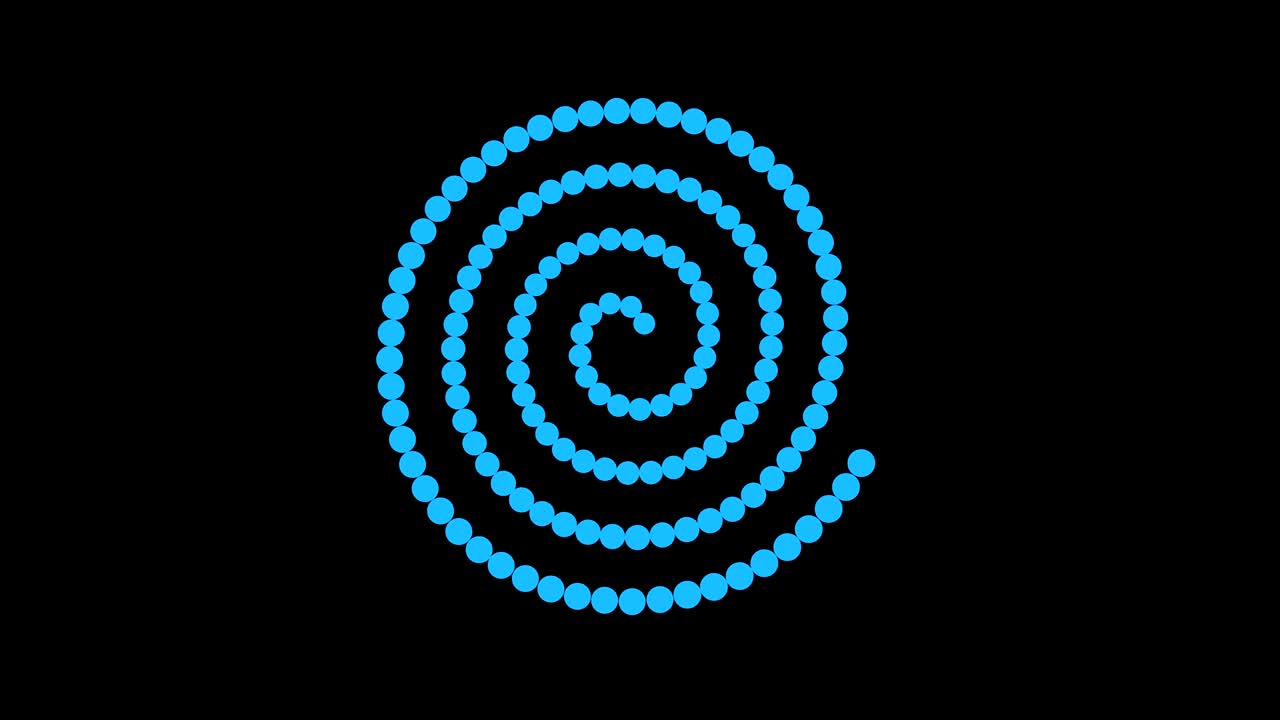 4k 비디오 모델 스트로보스코픽 및 최면 효과, 16:9 비디오 형식