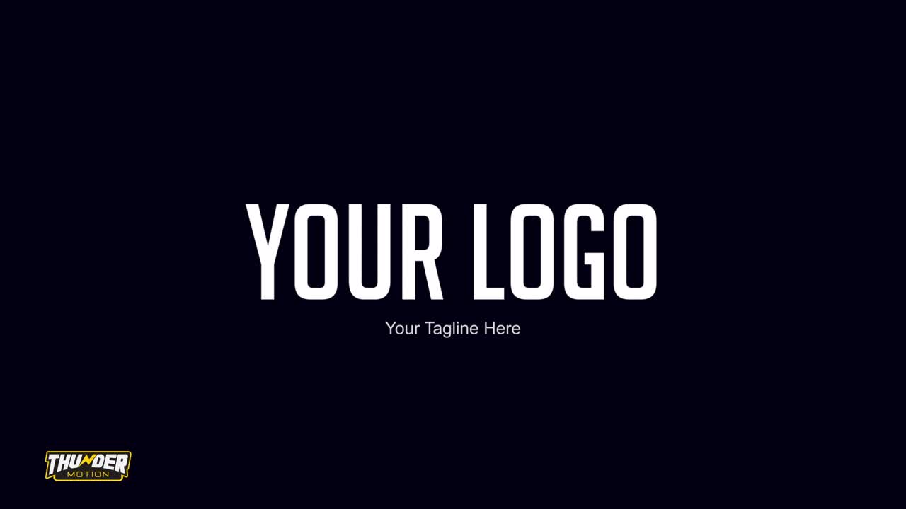 Logo Reveal colorato ed energico
