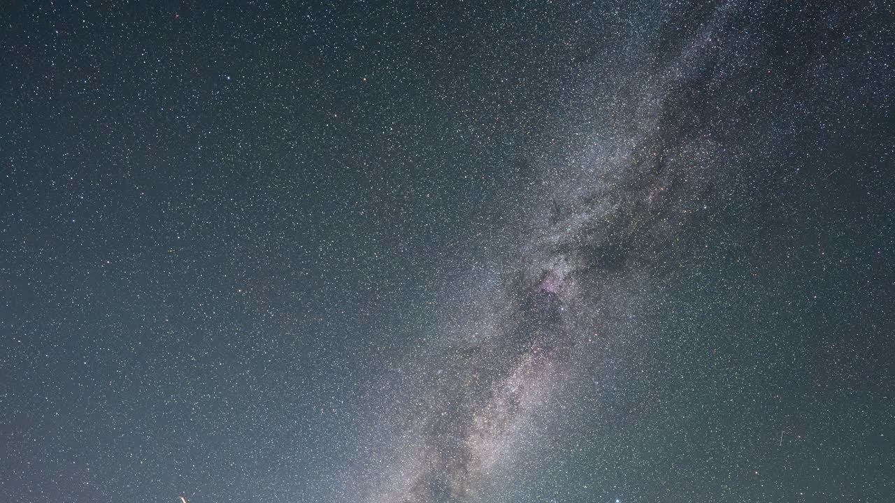 Stars Glide Across the Horizon in Stunning Night Sky Time Lapse Sequence