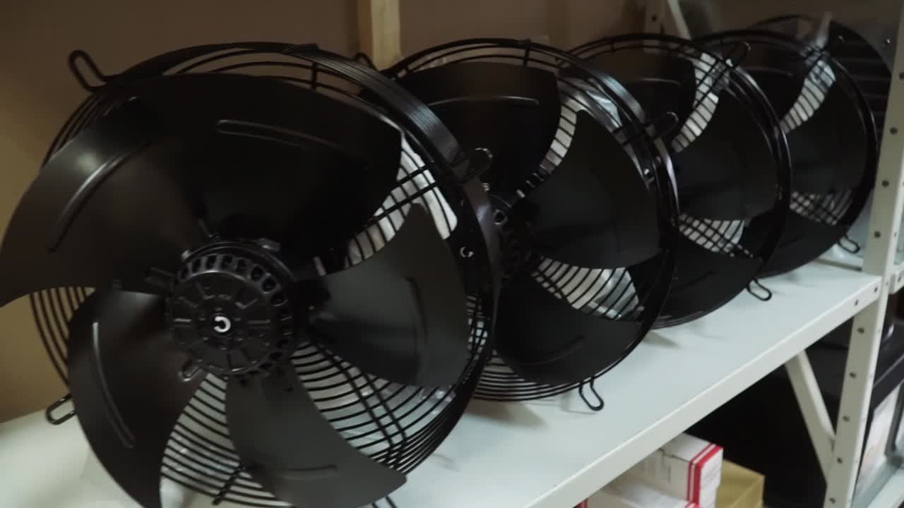 almacenamiento de equipos de refrigeración industriales