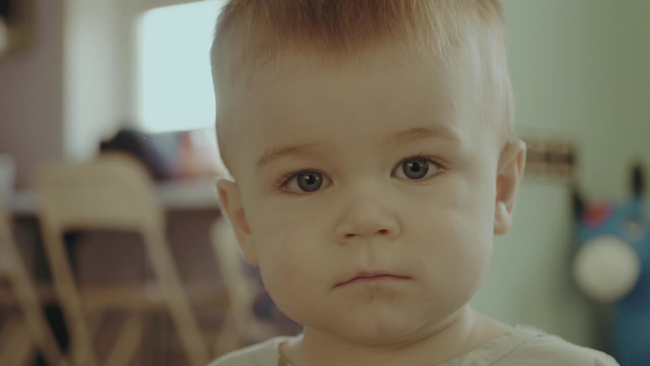 Images of a young child