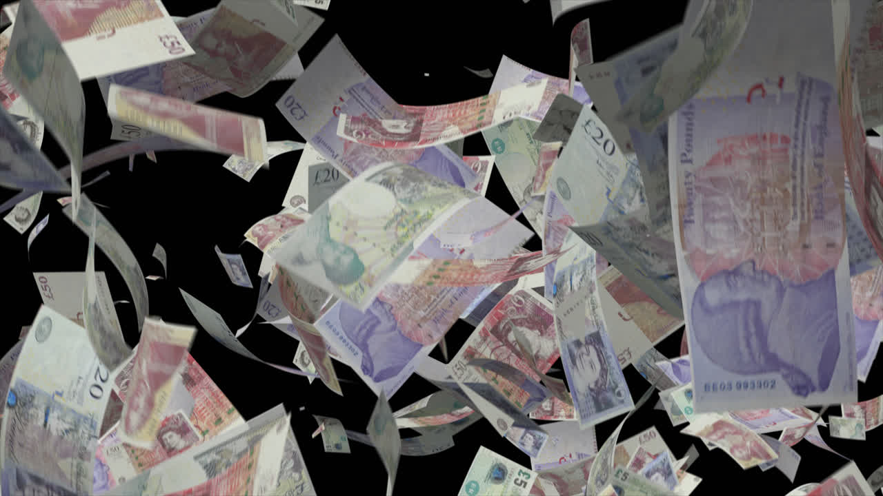 영국 파운드의 하락