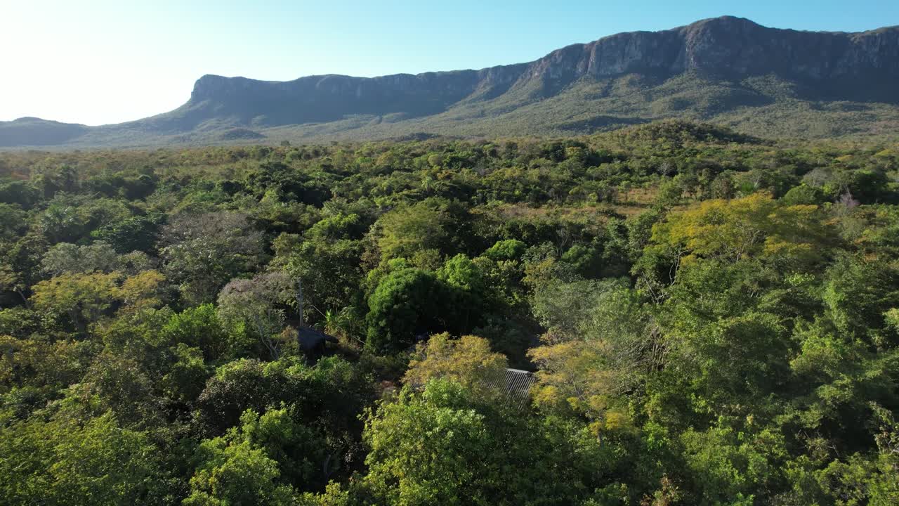Vão do Moleque community, Guardian waterfall, blue water, sunny day, incredible landscape, Chapada dos Veadeiros