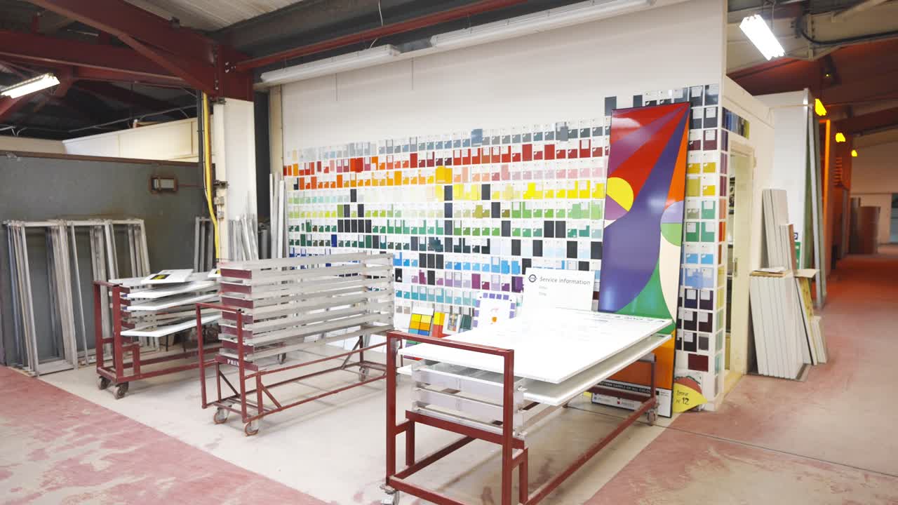 tabla de colores para el esmalte vítreo