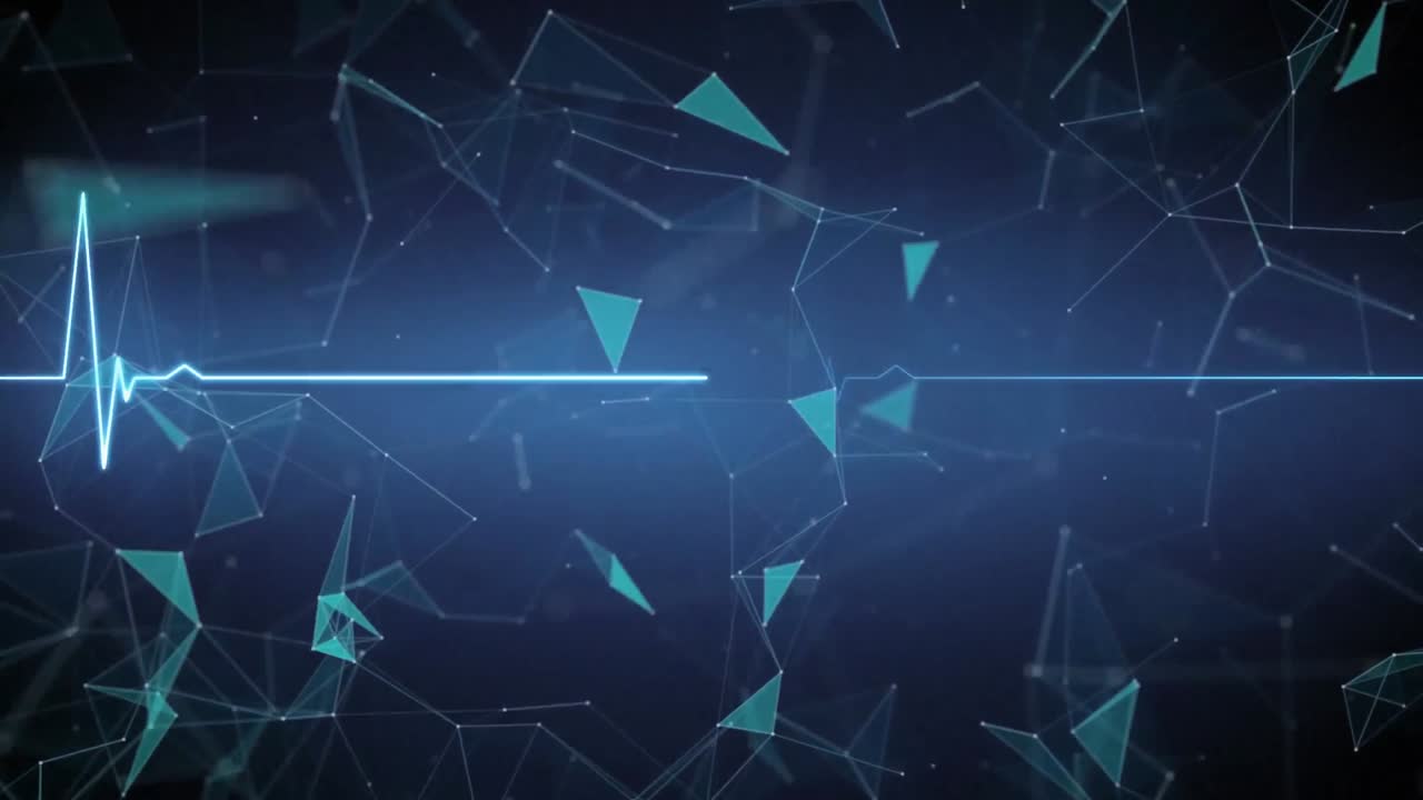 Heart rate and abstract shapes