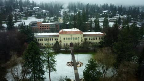 ashland, oregon, usa, winter 2023