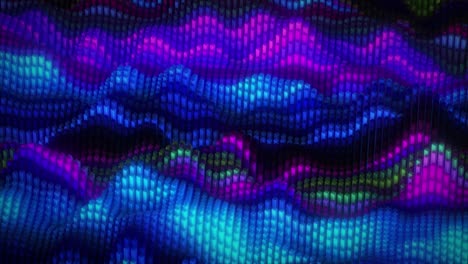 abstract colorful wave pattern