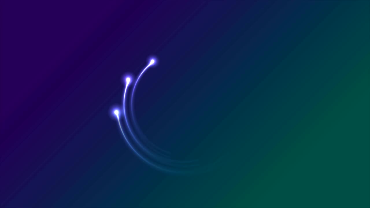 다채로운 네온 나선형 선 추상적인 움직임 애니메이션 배경