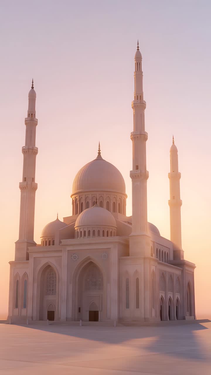 Eid al-Adha Moschea Sfondo islamico 4K