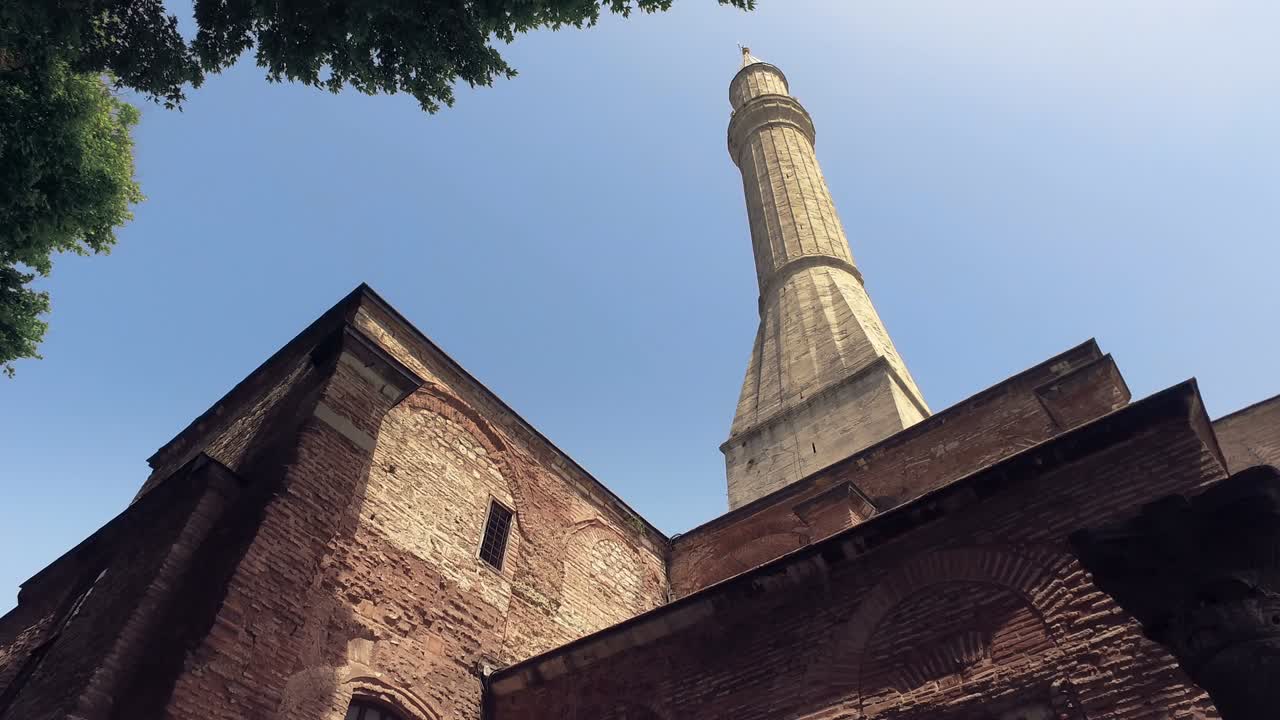 Hagia Sophia, kirke eller moské i Istanbul, Tyrkiet.