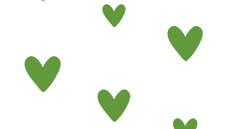 green heart pattern