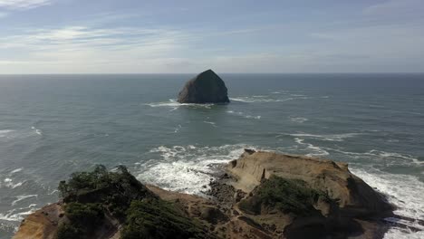 Cabo-Kiwanda-En-Pacific-City,-Costa-De-Oregon