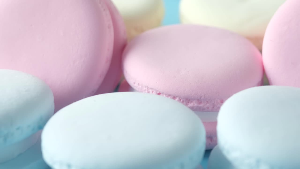 macarrones de colores