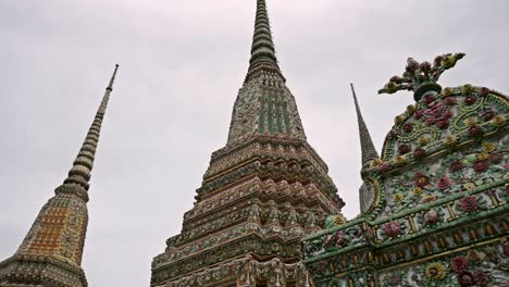 wat pho building, ornament and temple