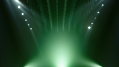 green defocused product mockup stage background