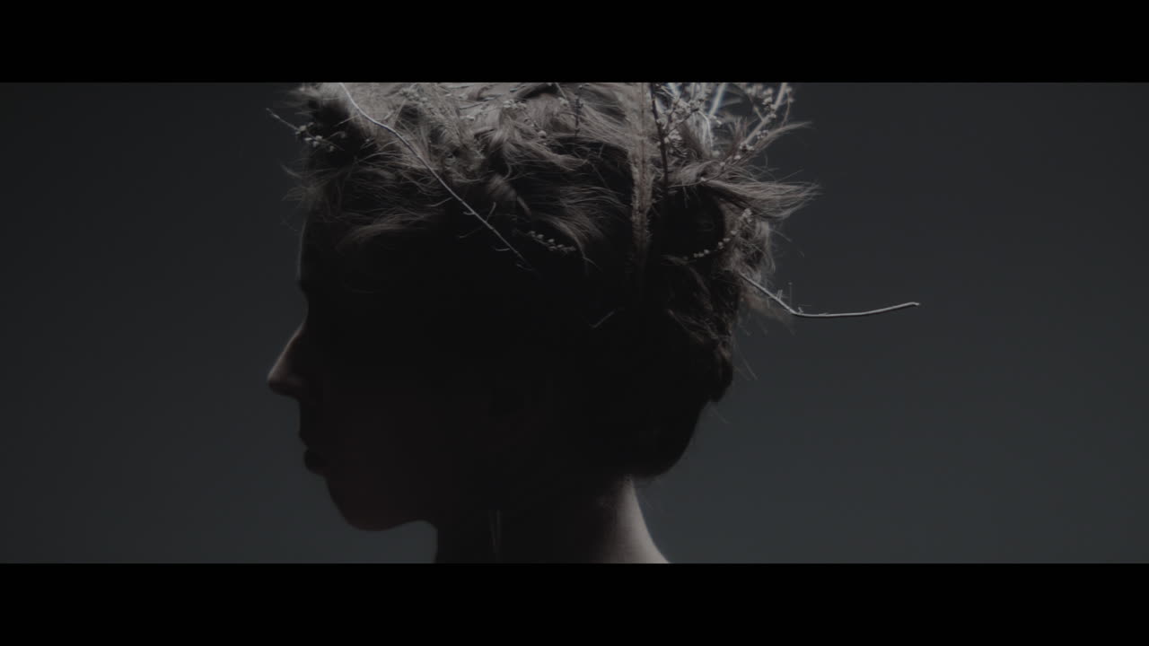 A woman dressed as mother nature