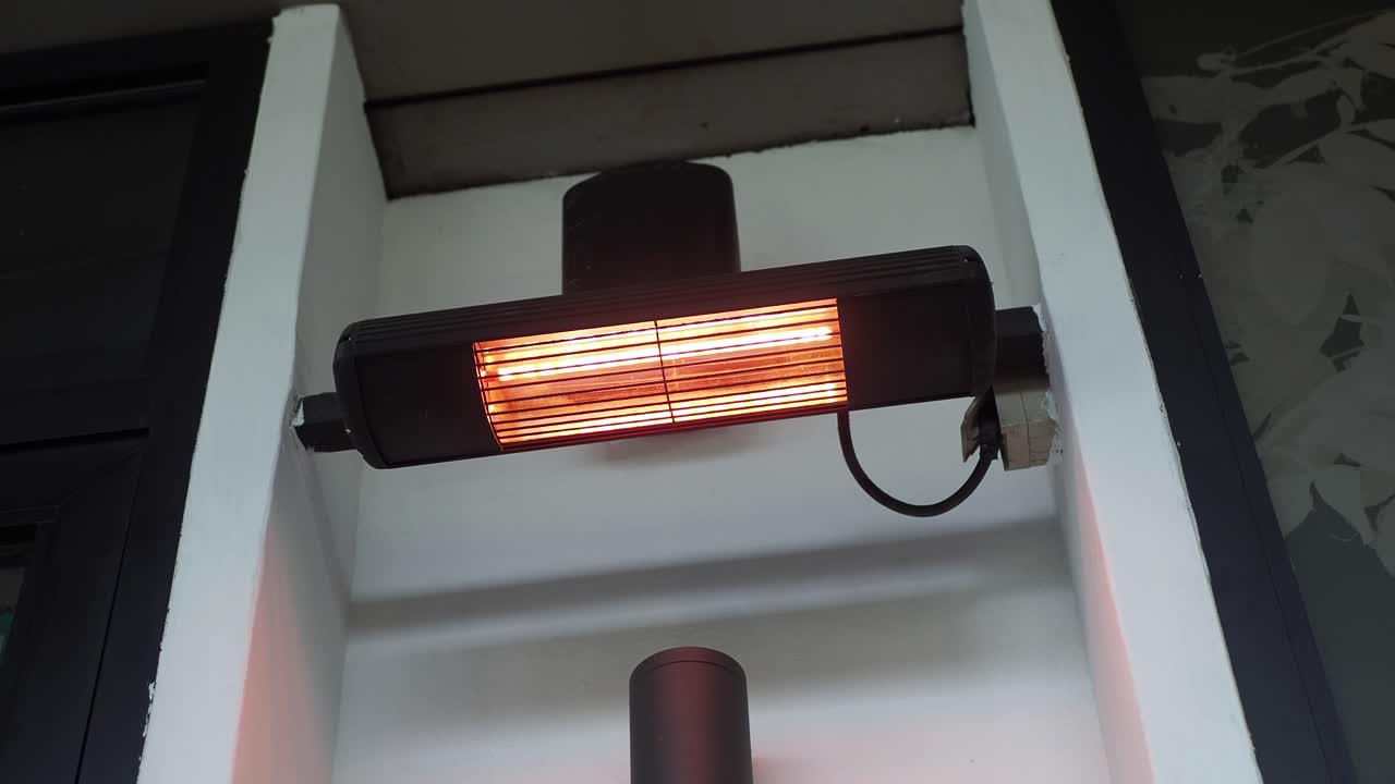 calentador eléctrico montado en la pared