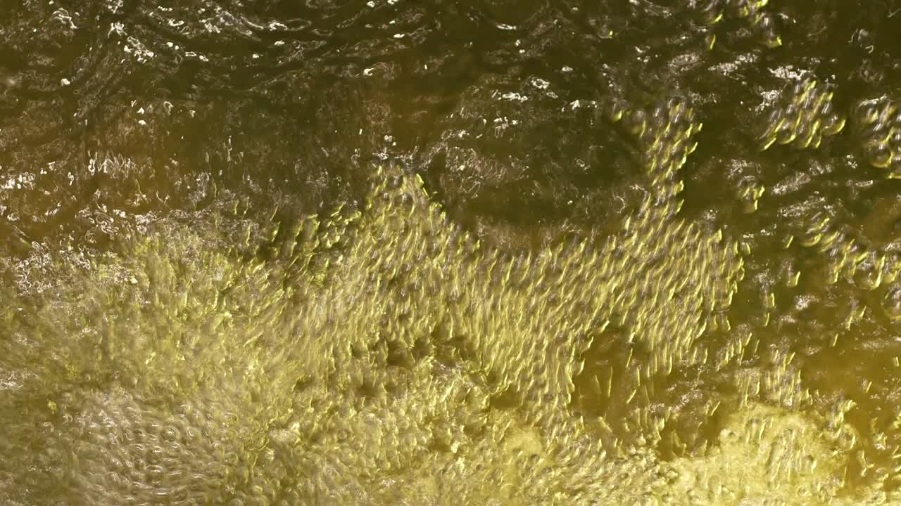 burbuja de aire de la máquina de oxígeno. fondo de la naturaleza abstracta.