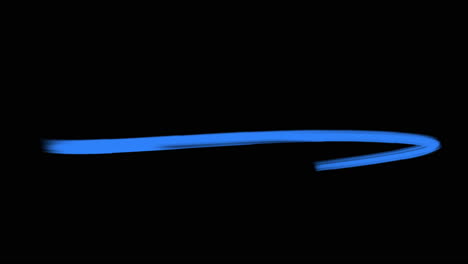 Bewegung-Abstrakte-Blaue-Bürsten-Schwarzer-Grunge-Hintergrund