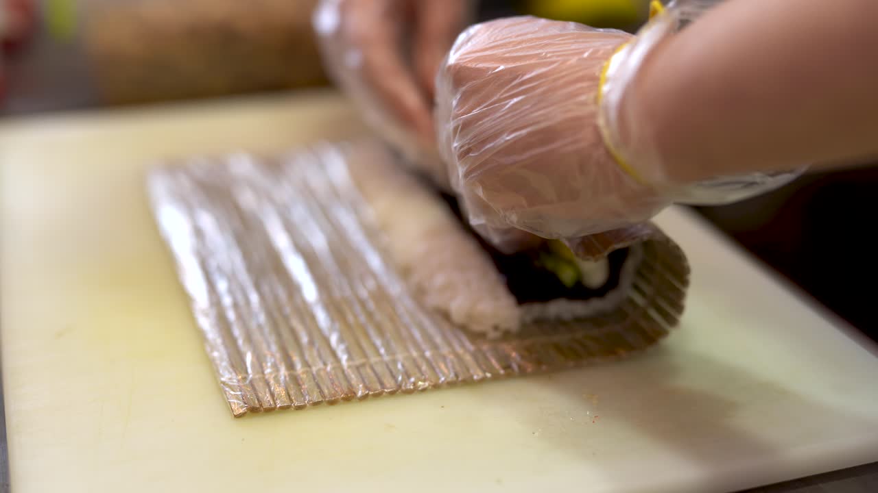 요리 과정의 가까운 장면