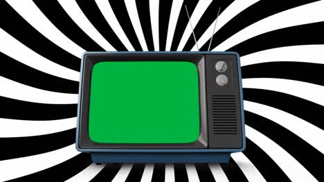 Televisión-Con-Pantalla-Verde