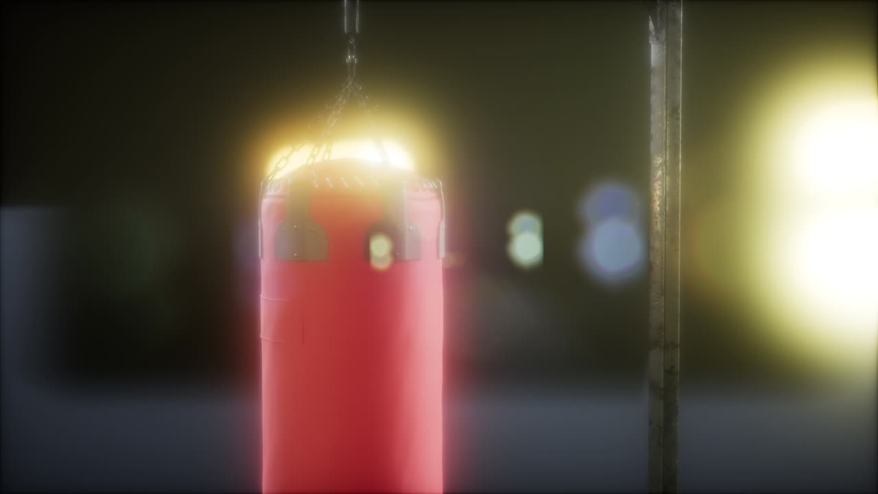 saco de boxeo para el deporte del boxeo o kick boxing