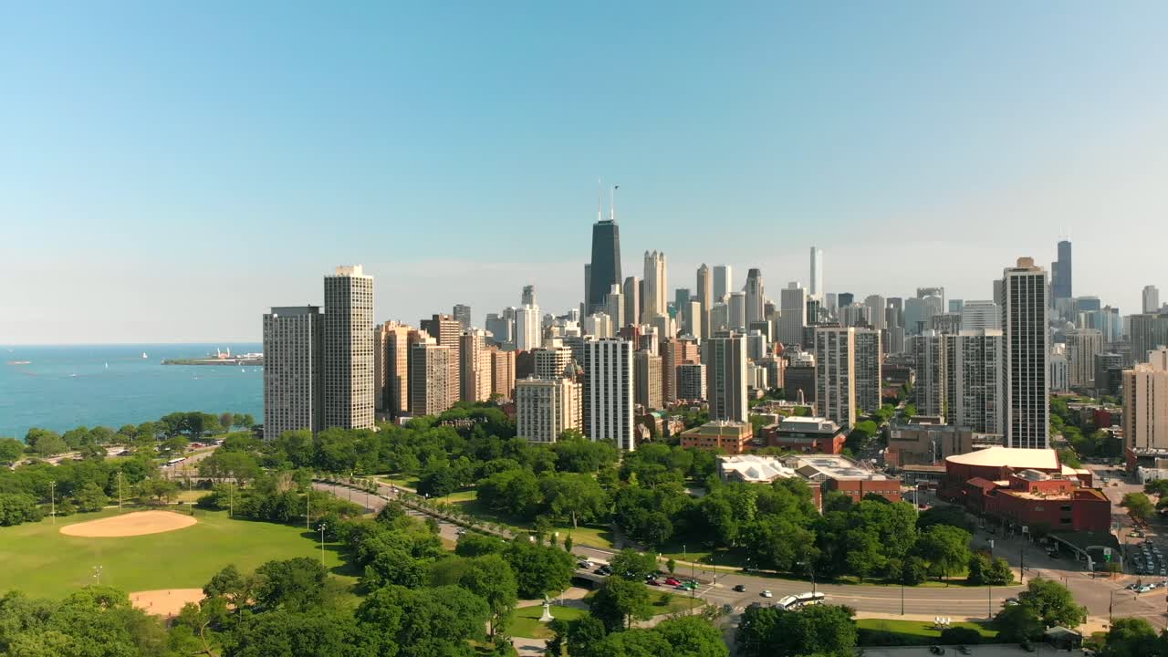 vista aerea de chicago