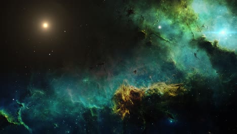 view of an infinite  of nebula  galaxy