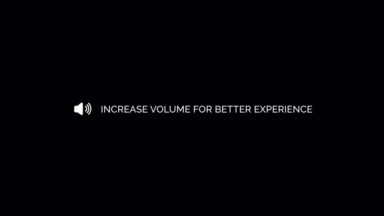 Animated Speaker Icon Audio Advisory With Volume Control Text