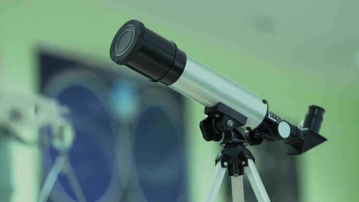 Close Up of a Modern Astronomical Telescope