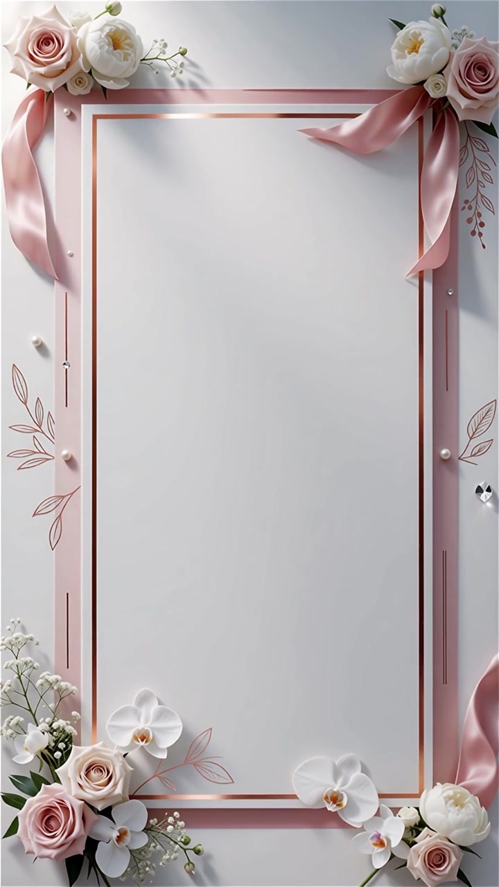 Sfondo per invito di matrimonio di lusso minimalista