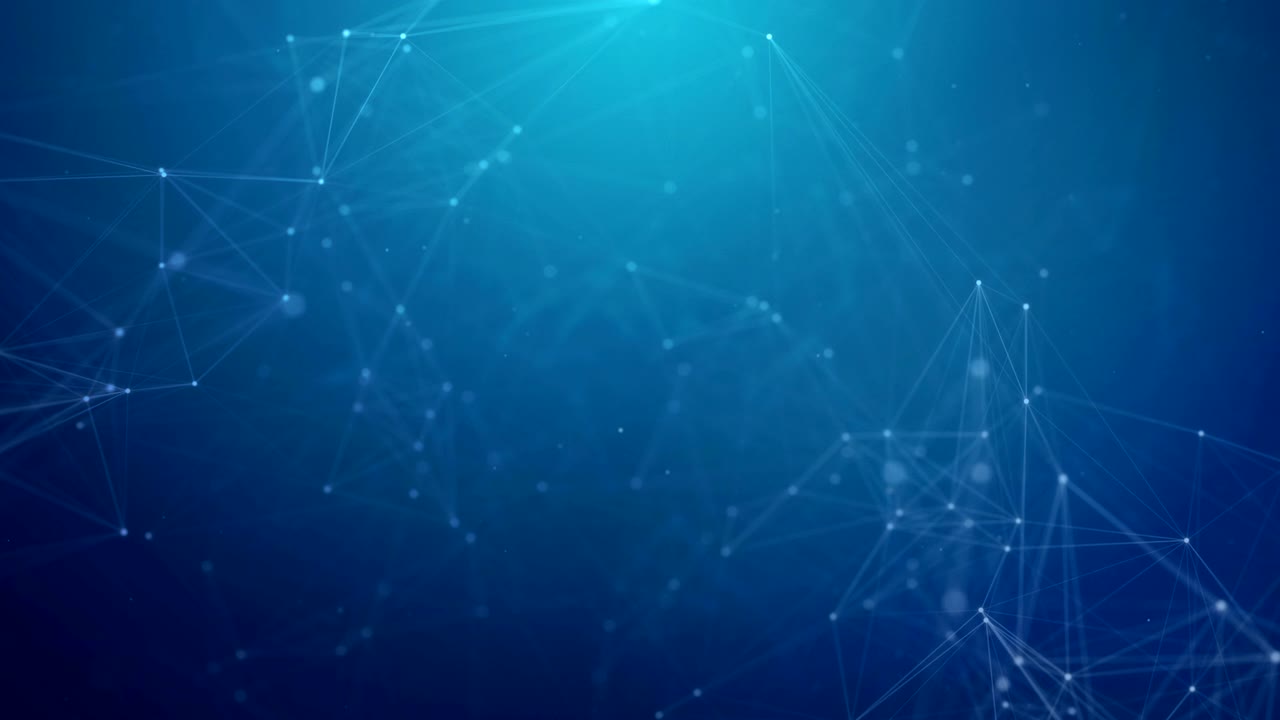 Abstract plexus shapes. Digital, communication and technology background