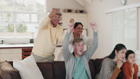 Familie,-Motivation-Und-Unterstützung-Beim-Fernsehen