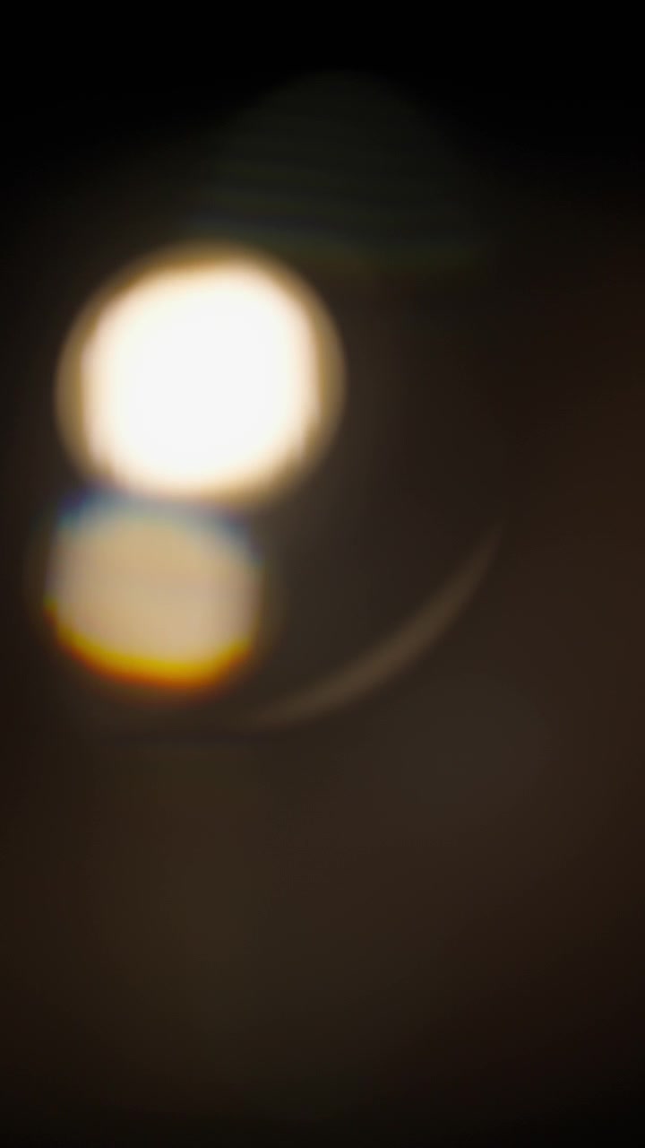 Pacote de sobreposições de prisma de arco-íris gradiente e vazamentos de luz. Câmera lenta