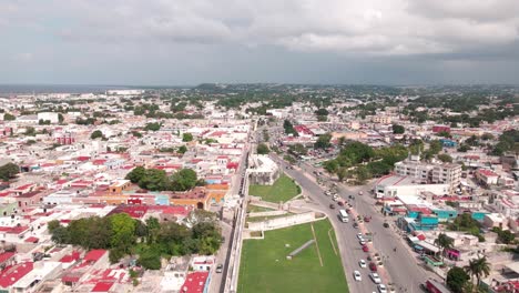 campeche wall to protect the city of pirates