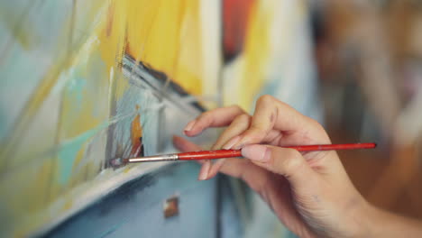 artista pintura arte abstracto