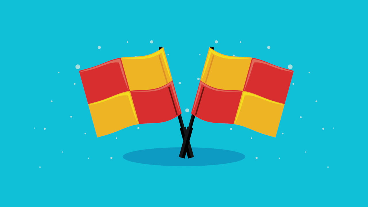 Soccer Referee Flags