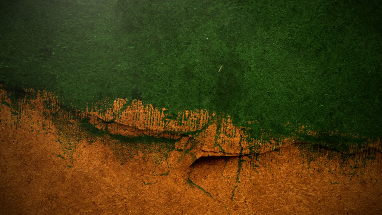 모션 글리터와 카메라가 있는 시네마틱 그루지 배경