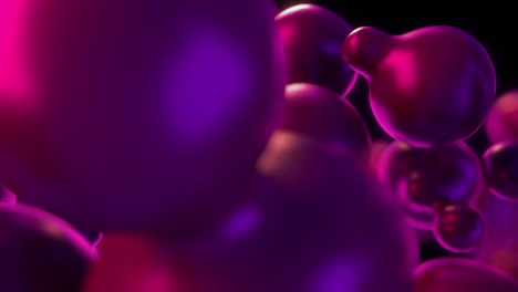 neon bubbles scurry lazily across the screen.