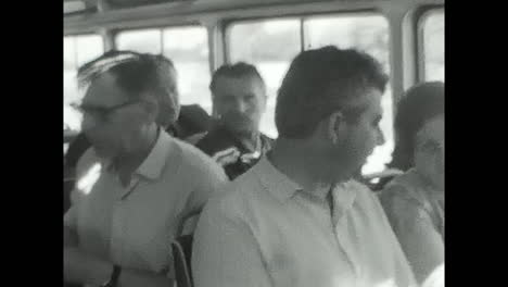 people on a bus