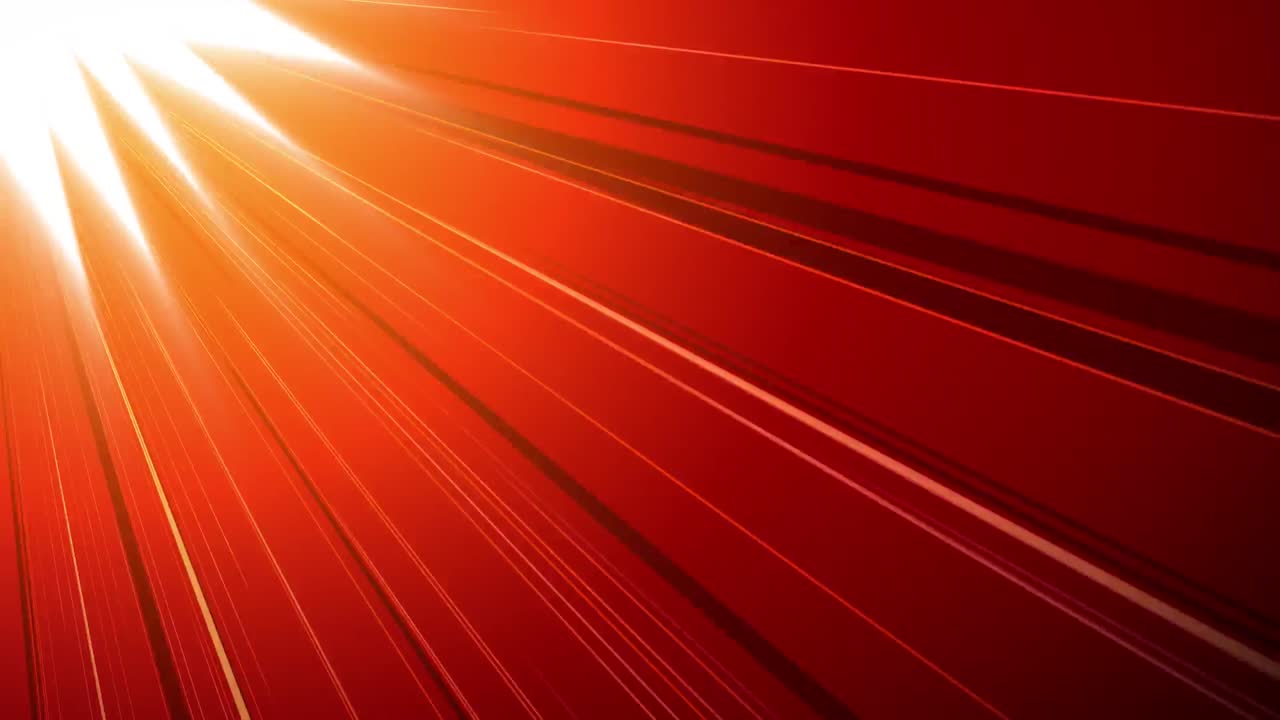 왼쪽 상단 모 ⁇ 이에서 방사하는 여러 노란색 광선의 최면 운동의 애니메이션