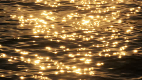 golden reflections on water: a stunning sunset