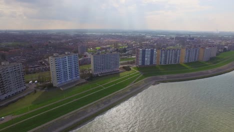 the city of terneuzen at the delta of the westerschelde