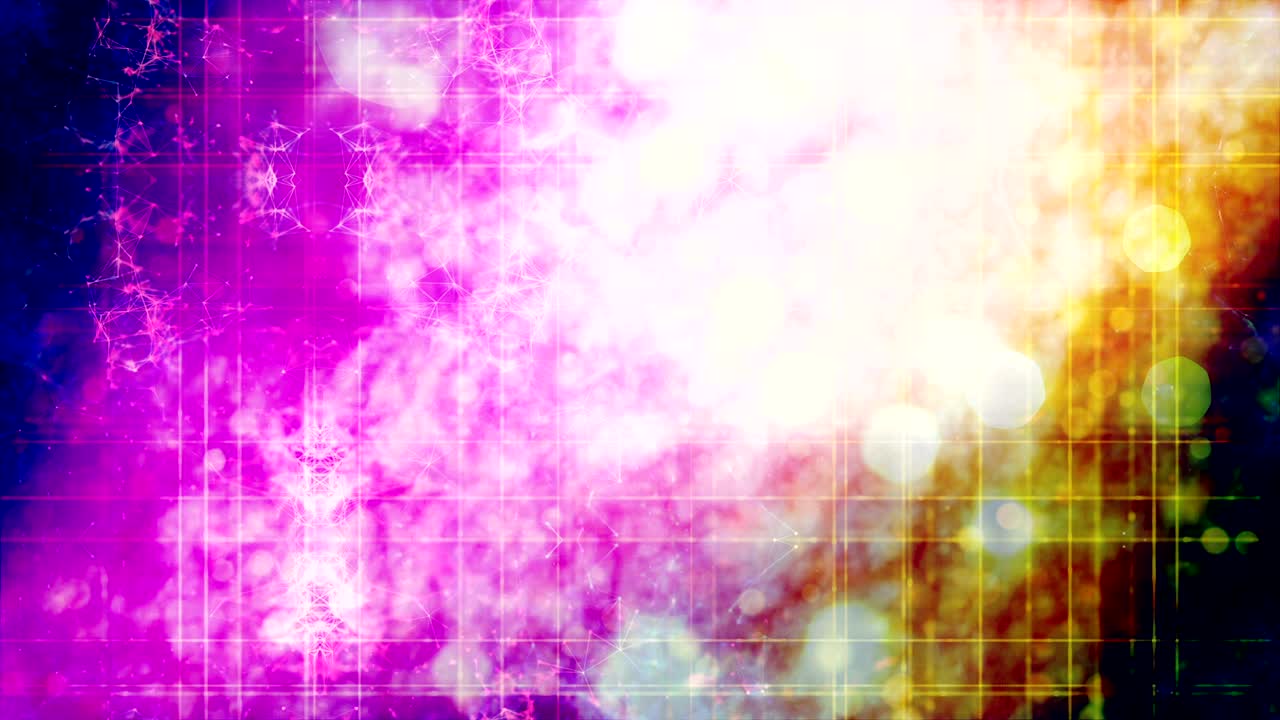 4k fondo abstracto, partículas corlorosas, fondos en bucle