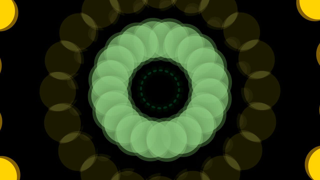 fondo abstracto con círculos estallados