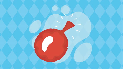 red balloon illustration