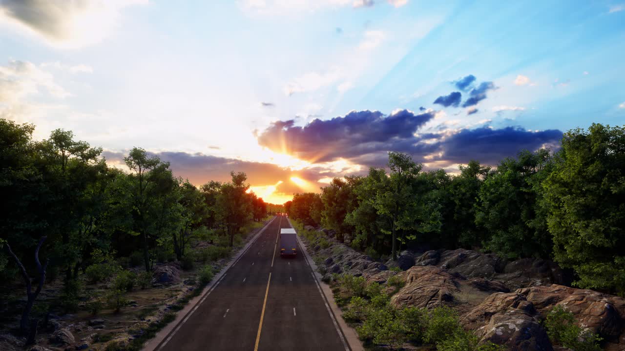 camión por carretera, transporte de mercancías, modo de transporte, transporte, camión