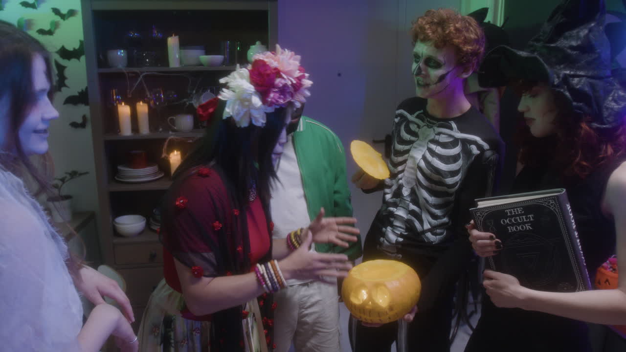 Halloween Party with Costumes